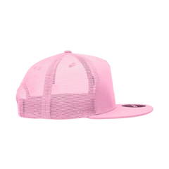 Decky 1040 Classic 5 Panel Cot. Trucker Cap - Pink - HIT a Double - 4