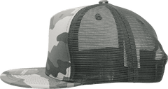 Decky 1040 Classic 5 Panel Cot. Trucker Cap - Urban Camo | HIT a Double