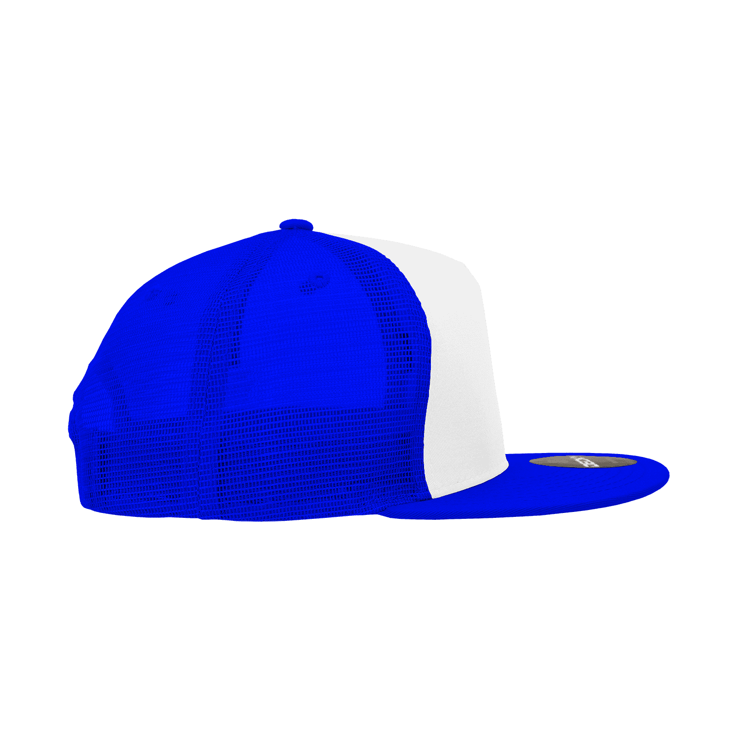 Decky 1040 Classic 5 Panel Trucker Cap - White Royal | HIT a Double