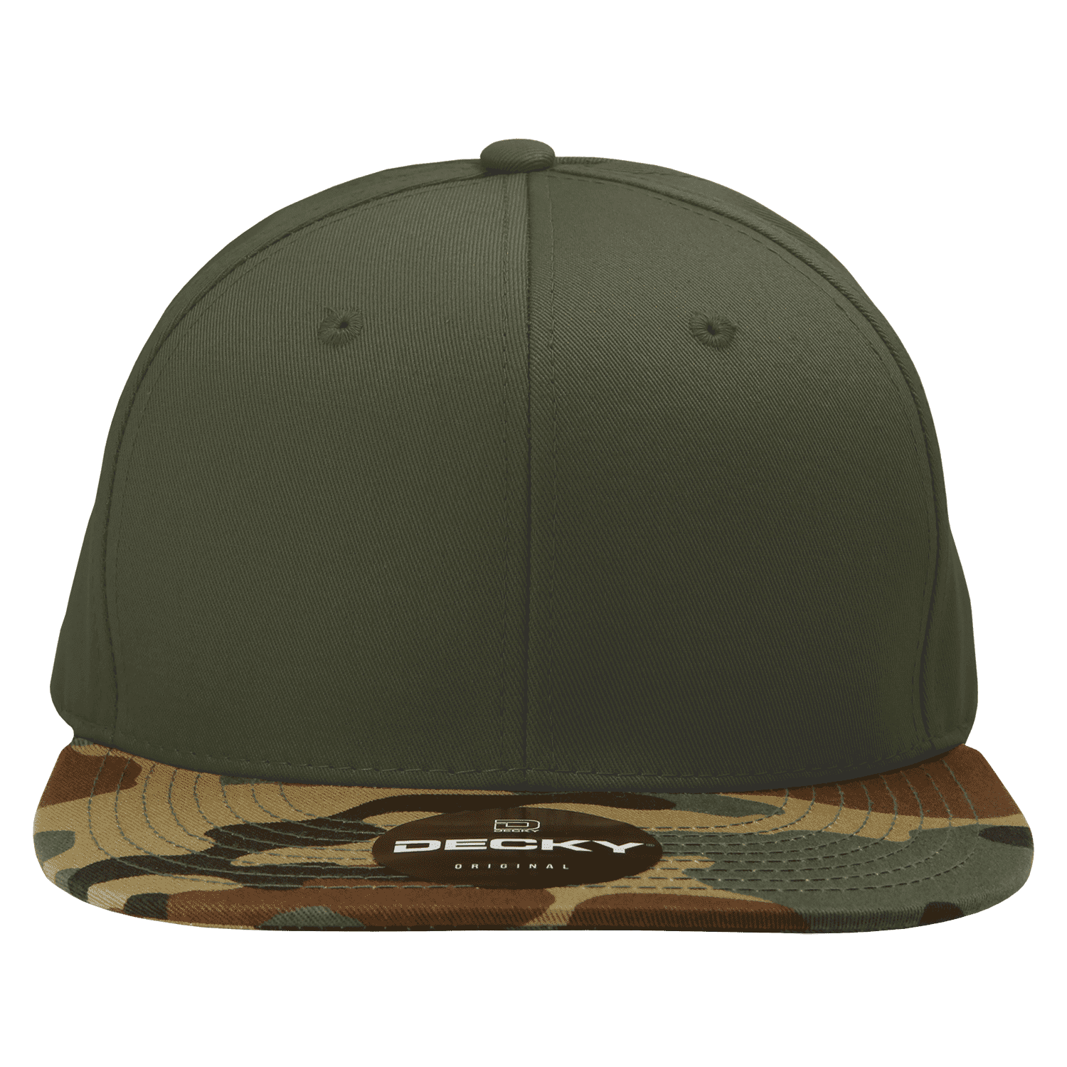 Decky 1047 Digital Camo Snapback Cap - Woodland Olive - HIT a Double - 2