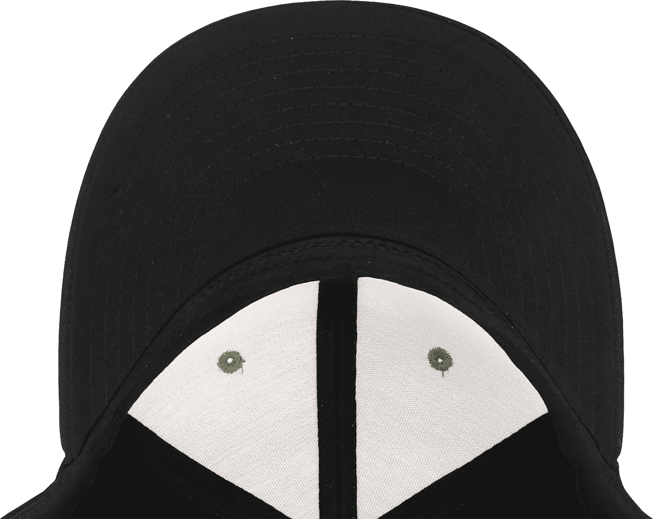 Decky 1048 Camo Curve Bill Baseball Cap - Black Woodland Camo | HIT a Double
