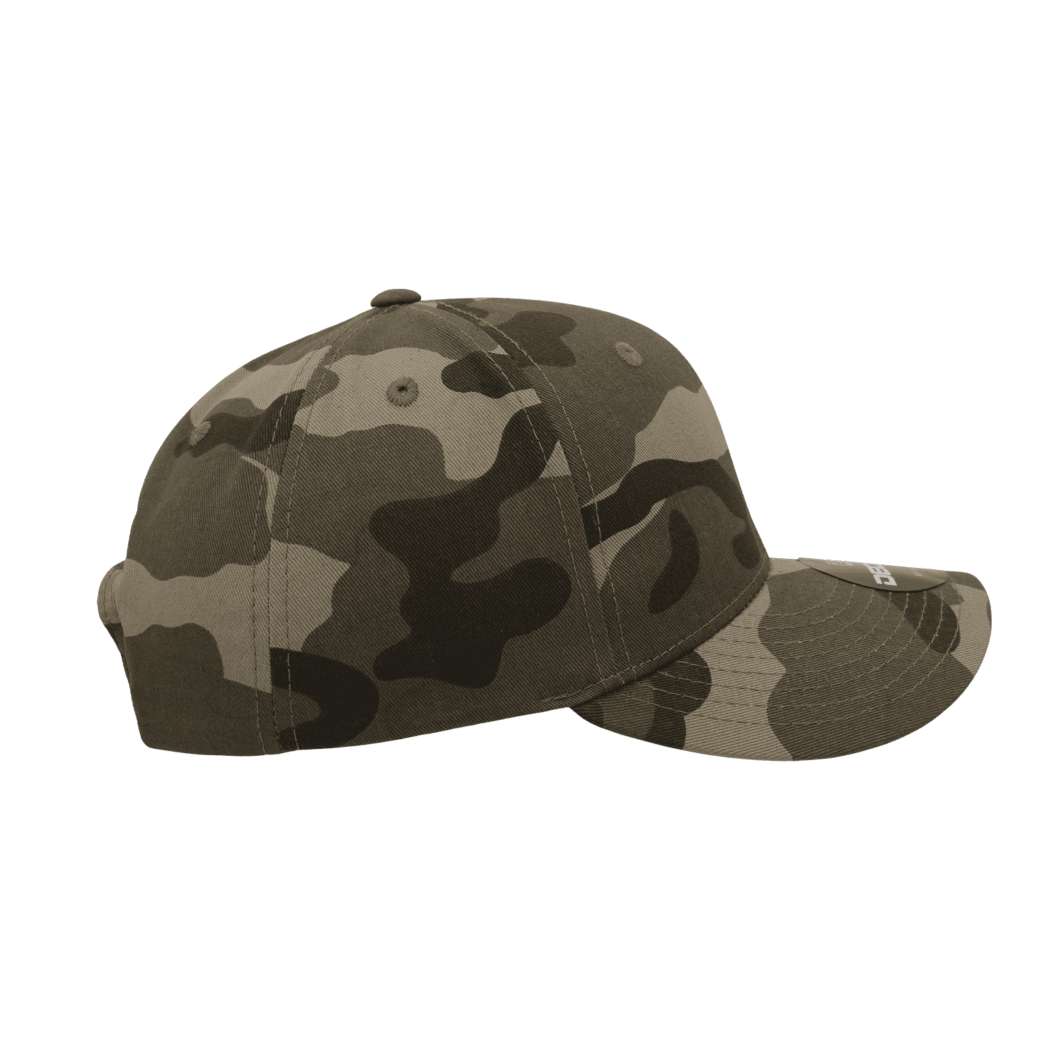 Decky 1048 Camo Curve Bill Baseball Cap - Woodland Camo - HIT a Double - 4