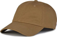 The Game GB210 Classic Relaxed Garment Washed Twill Cap - Coyote Brown | HIT a Double