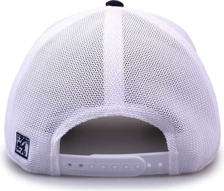 The Game GB518 Everyday Trucker Cap - Navy White | HIT a Double