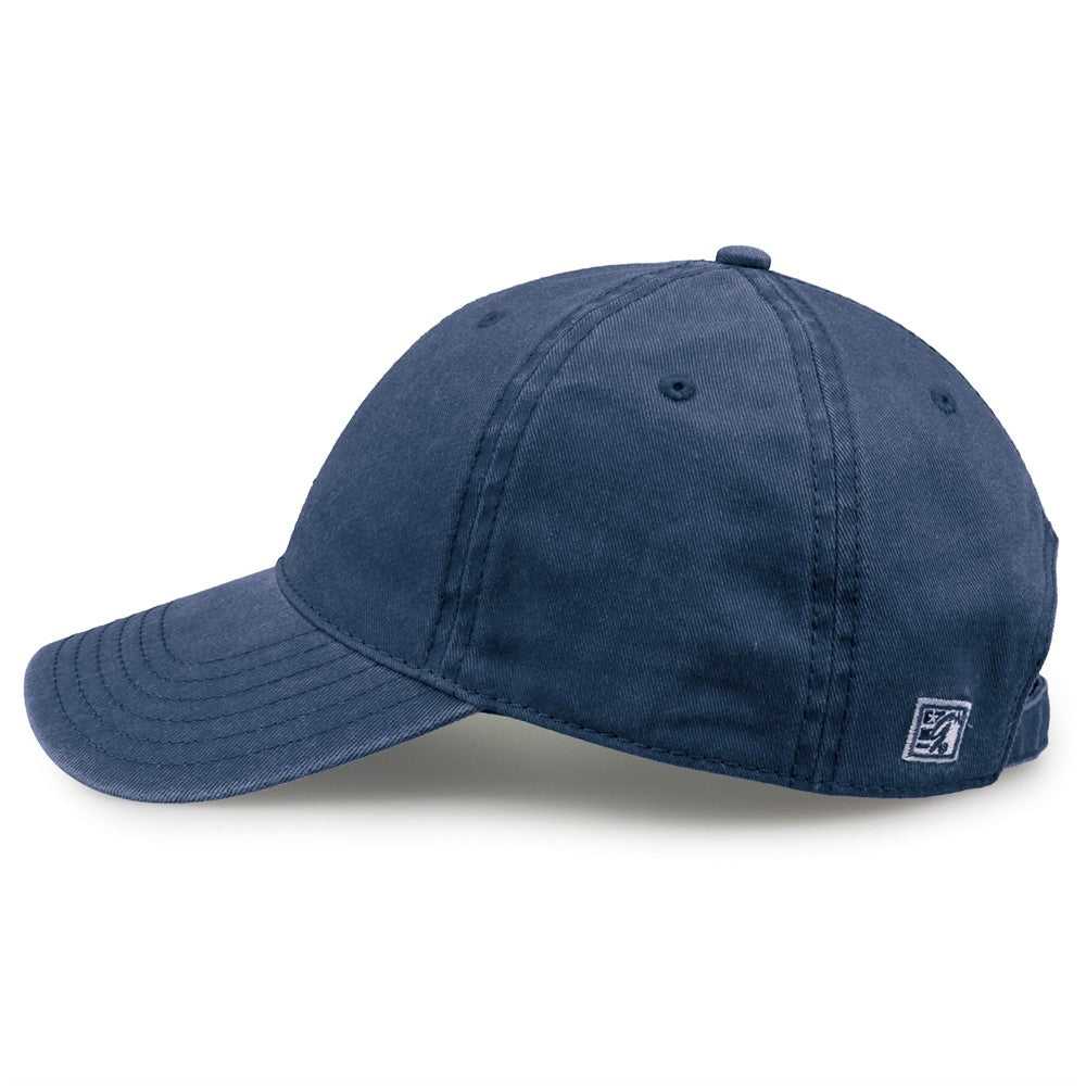 The Game GB465 Pigment Dyed Twill Cap - Navy | HIT a Double