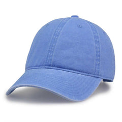 The Game GB465 Pigment Dyed Twill Cap - Sky Blue | HIT a Double