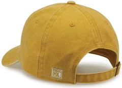 The Game GB465 Pigment Dyed Twill Cap - Mustard | HIT a Double