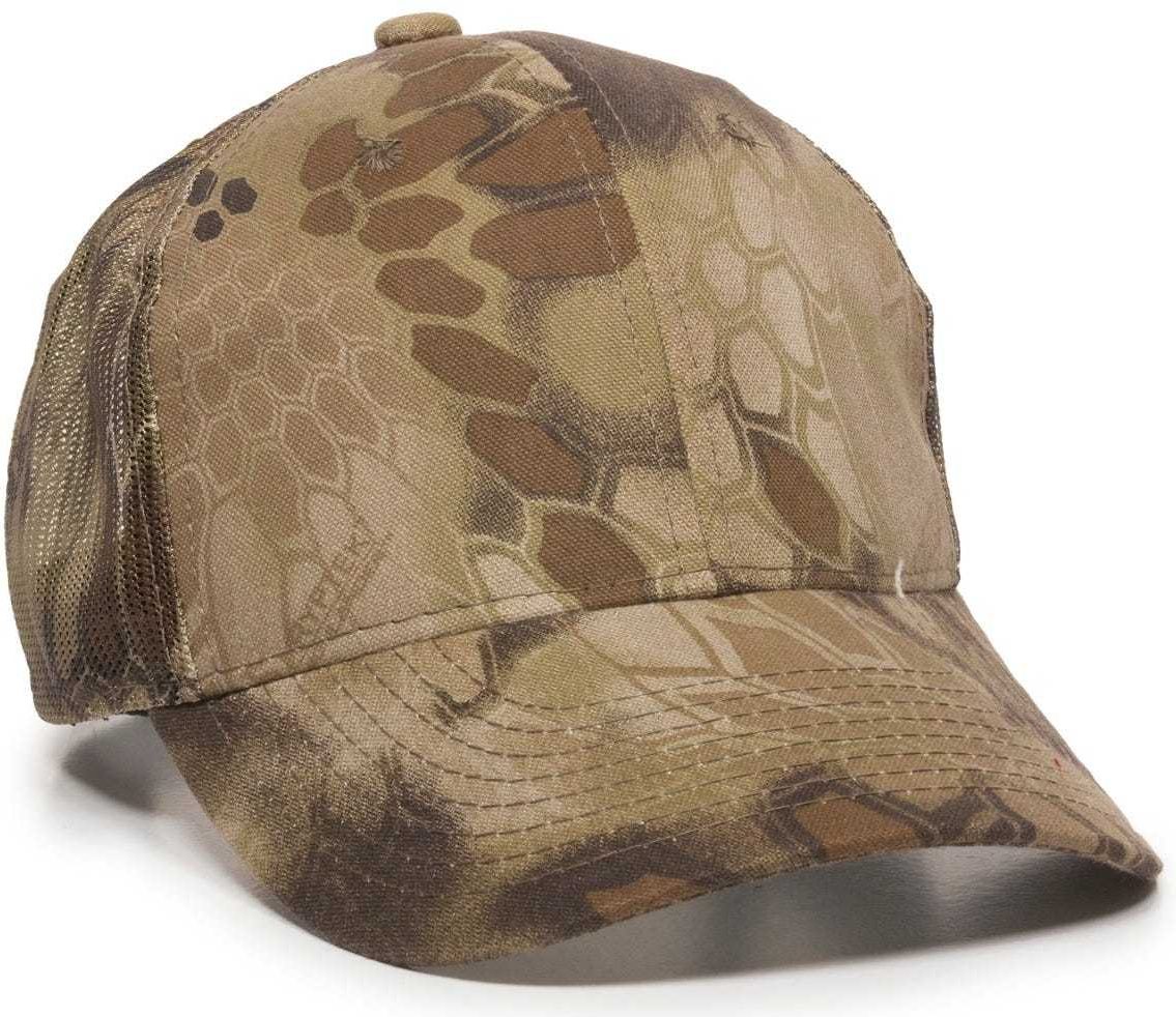 OC Sports 315M Camo Mesh Back Cap - Kryptek Highlander | HIT a Double