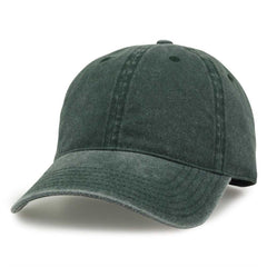 The Game GB465 Pigment Dyed Twill Cap - Bottle Green sand - HIT a Double - 3
