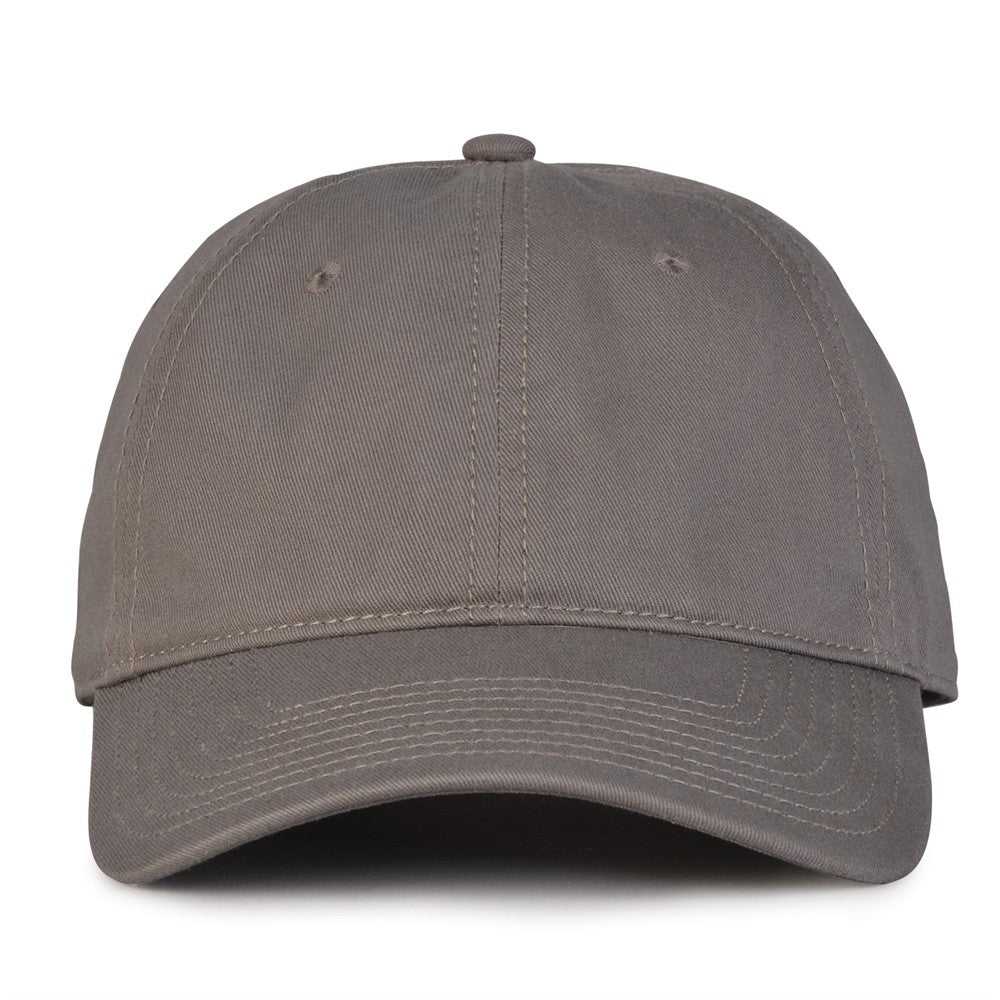 The Game GB210 Classic Relaxed Garment Washed Twill Cap - Charcoal - HIT a Double - 2