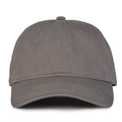 The Game GB210 Classic Relaxed Garment Washed Twill Cap - Charcoal - HIT a Double - 2