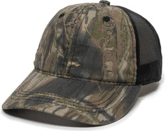 OC Sports 430PC Adjustable Mesh Back Cap - Original Mossy Oak Break-Up  Black | HIT a Double