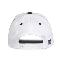 The Game GB2016 White Snapback Cotton Twill Cap - White Navy - HIT a Double - 4