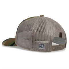 The Game GB452C Camo Everyday Trucker Cap - Woodland | HIT a Double