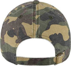 47 Brand 4700 Clean Up Cap - Camo Green | HIT a Double