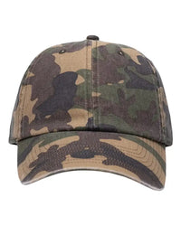 47 Brand 4700 Clean Up Cap - Camo Green - Green / One Size Fits Most