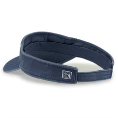 The Game GB466 Pigment Dyed Twill Visor - Navy - HIT a Double - 4