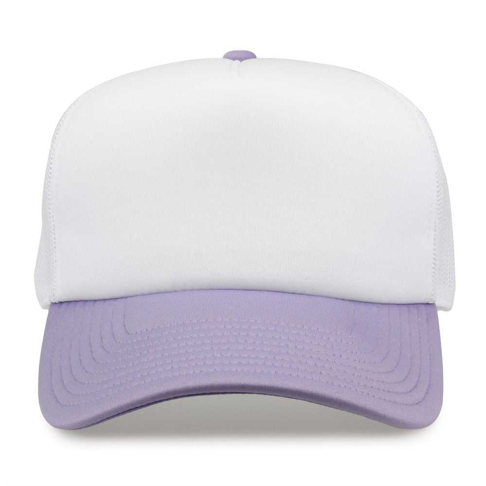 The Game GB473 Foam Front Trucker Cap - Lavender - HIT a Double - 4