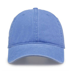 The Game GB465 Pigment Dyed Twill Cap - Sky Blue | HIT a Double