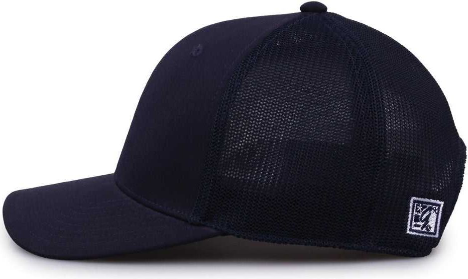 The Game GB518 Everyday Trucker Cap - Navy Navy | HIT a Double