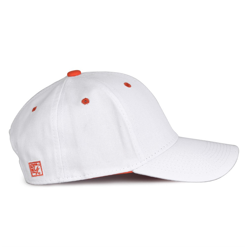 The Game GB2016 White Snapback Cotton Twill Cap - White Orange - HIT a Double - 7