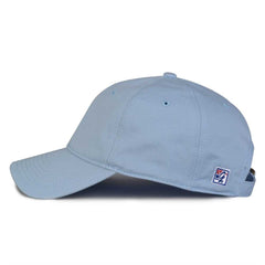 The Game GB210 Classic Relaxed Garment Washed Twill Cap - Columbia Blue - HIT a Double - 3