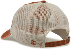 The Game GB460 Pigment Dyed Twill & Soft Trucker Cap - Texas Orange Sand | HIT a Double
