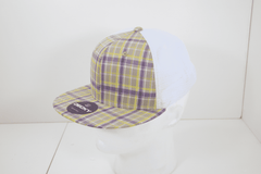 Decky 6015 H/C Plaid Cap - White 111 - HIT a Double