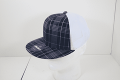 Decky 6015 H/C Plaid Cap - White 123 - HIT a Double