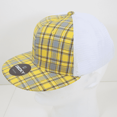 Decky 6015 H/C Plaid Cap - White 136 - HIT a Double