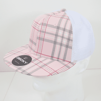 Decky 6015 H/C Plaid Cap - White 138 | HIT a Double