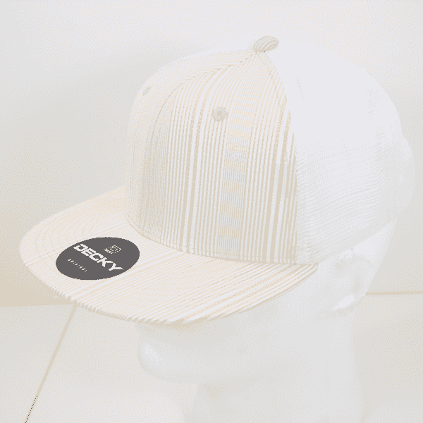 Decky 6015 H/C Plaid Cap - White 142 - HIT a Double