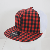 Decky 6015 H/C Plaid Cap - White 143 - HIT a Double