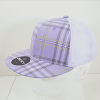 Decky 6015 H/C Plaid Cap - White 147 - HIT a Double - 1