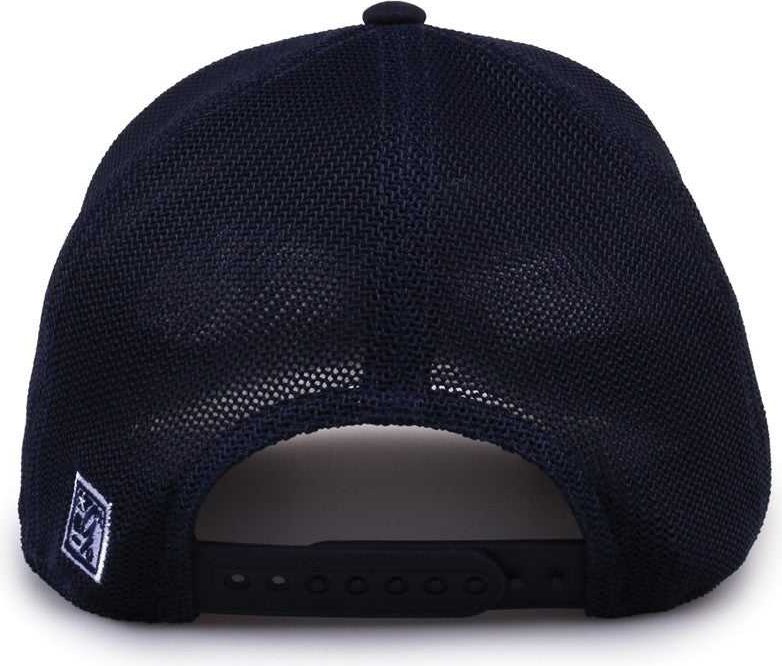 The Game GB518 Everyday Trucker Cap - Navy Navy | HIT a Double