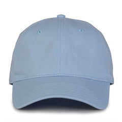 The Game GB210 Classic Relaxed Garment Washed Twill Cap - Columbia Blue - HIT a Double - 2