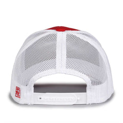 The Game GB452E Everyday Trucker Cap - Red White | HIT a Double