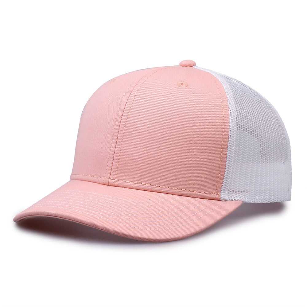 The Game GB452E Everyday Trucker Cap - Creamsicle White - HIT a Double - 4