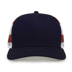 The Game GB452US USA Everyday Trucker Cap - Navy - HIT a Double - 3