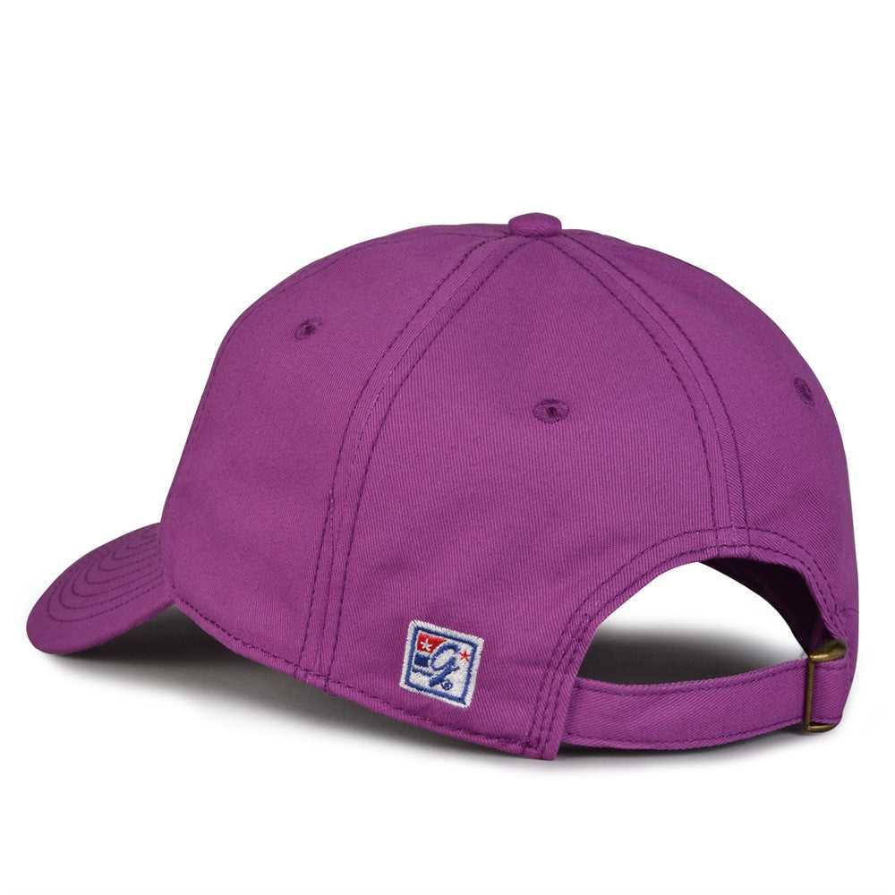 The Game GB210 Classic Relaxed Garment Washed Twill Cap - Dragonfruit - HIT a Double - 4