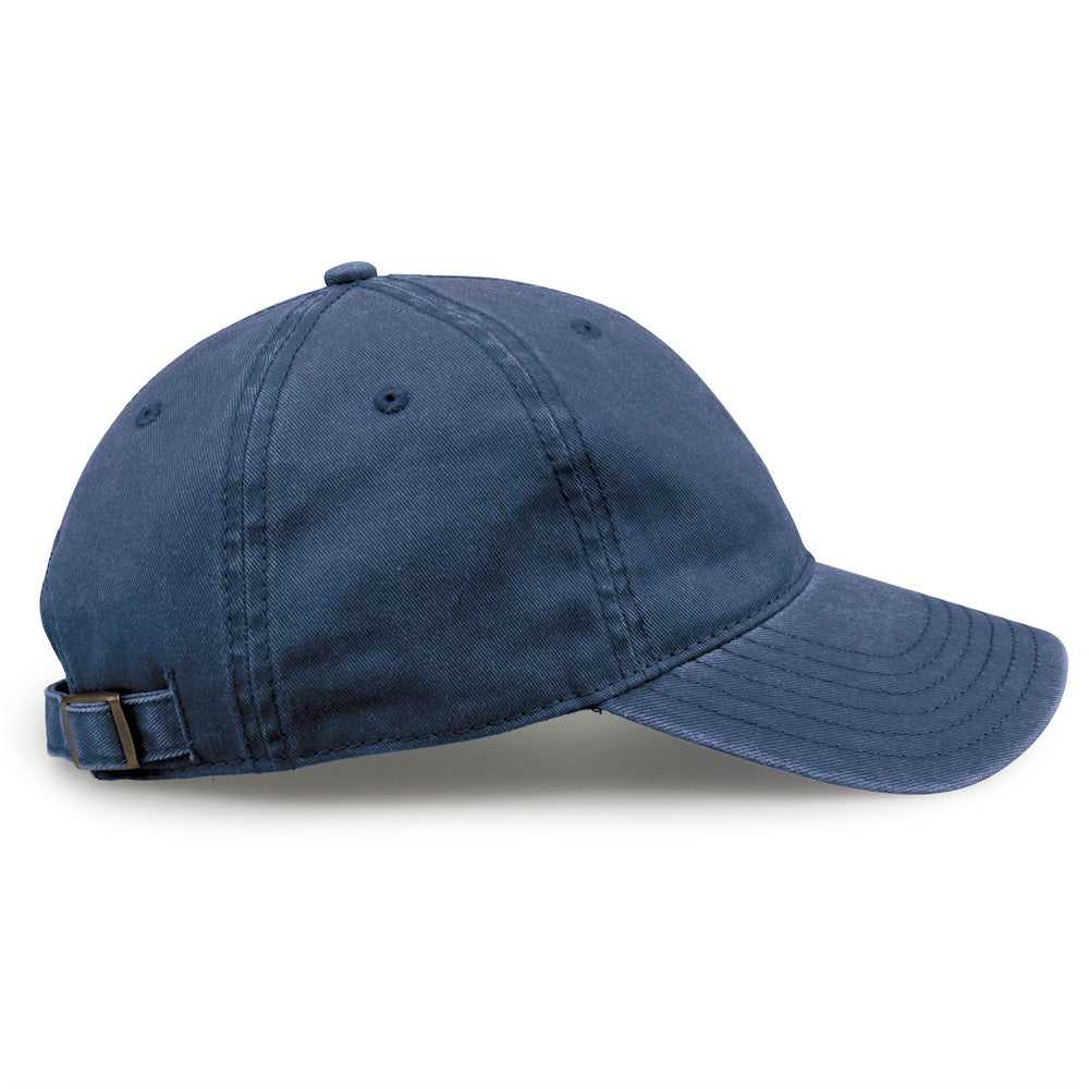 The Game GB465 Pigment Dyed Twill Cap - Navy | HIT a Double