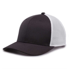 The Game GB518 Everyday Trucker Cap - Dark Gray White - HIT a Double - 3