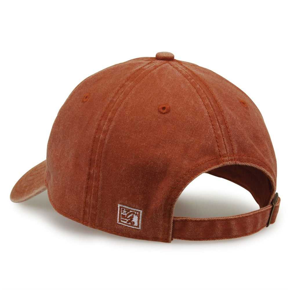 The Game GB465 Pigment Dyed Twill Cap - Texas Orange | HIT a Double