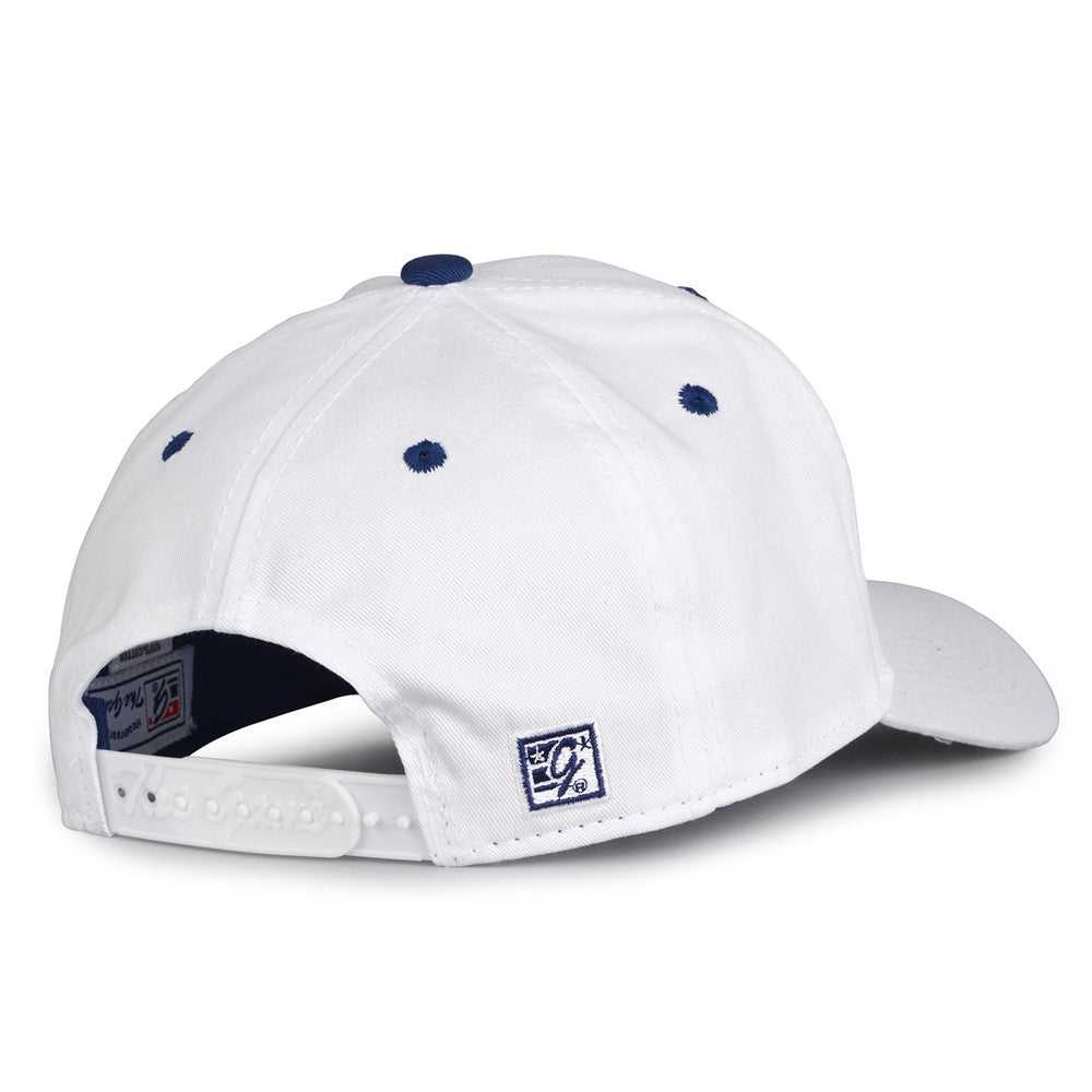 The Game GB2016 White Snapback Cotton Twill Cap - White Royal | HIT a Double