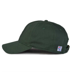 The Game GB210 Classic Relaxed Garment Washed Twill Cap - Dark Green - HIT a Double - 3