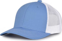 The Game GB452E Everyday Trucker Cap - Columbia Blue White | HIT a Double