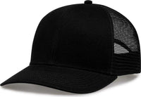 The Game GB452E Everyday Trucker Cap - Black Black | HIT a Double