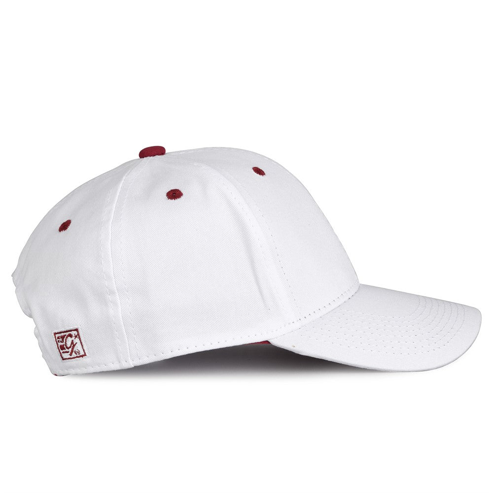 The Game GB2016 White Snapback Cotton Twill Cap - White Cardinal - HIT a Double - 7