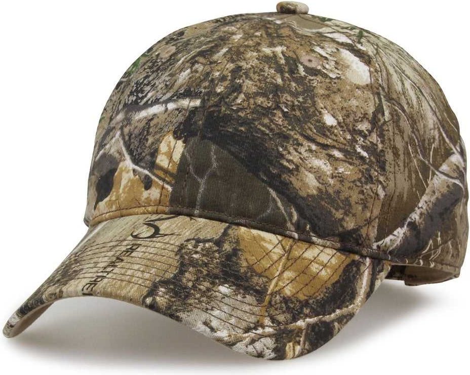 The Game GB873 Camo Relaxed Cap - Realtree Edge | HIT a Double