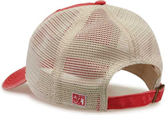 The Game GB460 Pigment Dyed Twill & Soft Trucker Cap - Red Sand | HIT a Double